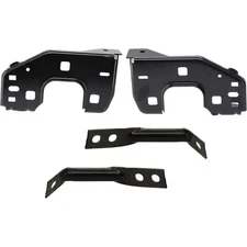 Set of 4 for Chevy Chevrolet Bumper Face Bar Brackets Retainer Mounting Braces