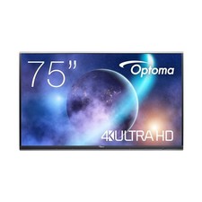 Image of Optoma 5752RK+ Interactive flat panel 190.5 cm 75 LED 400 cd/m? 4K Ultra HD Blac