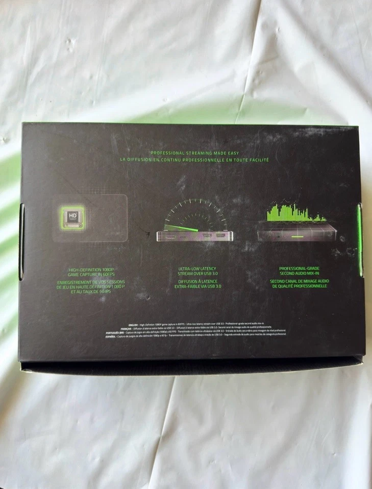 Razer Ripsaw Game Capture Card RZ20-0178 HD USB 3.0 Tested Works w/Box - Image 3 of 4
