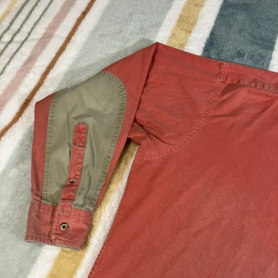 Camisa De Colección Remington Arms Para Hombres XXL Rosa Tiro Gorpcore Botón LS Denim 734 Foto 3 de 4