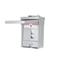 Siemens W0204ml1060u 60 Amp Outdoor Circuit Breaker Enclosure, Gray