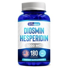 We Like Vitamins Diosmin Hesperidin 1000mg   180 180 Count Pack of 1 