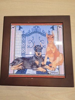 Doberman Pinscher Wall Plaque