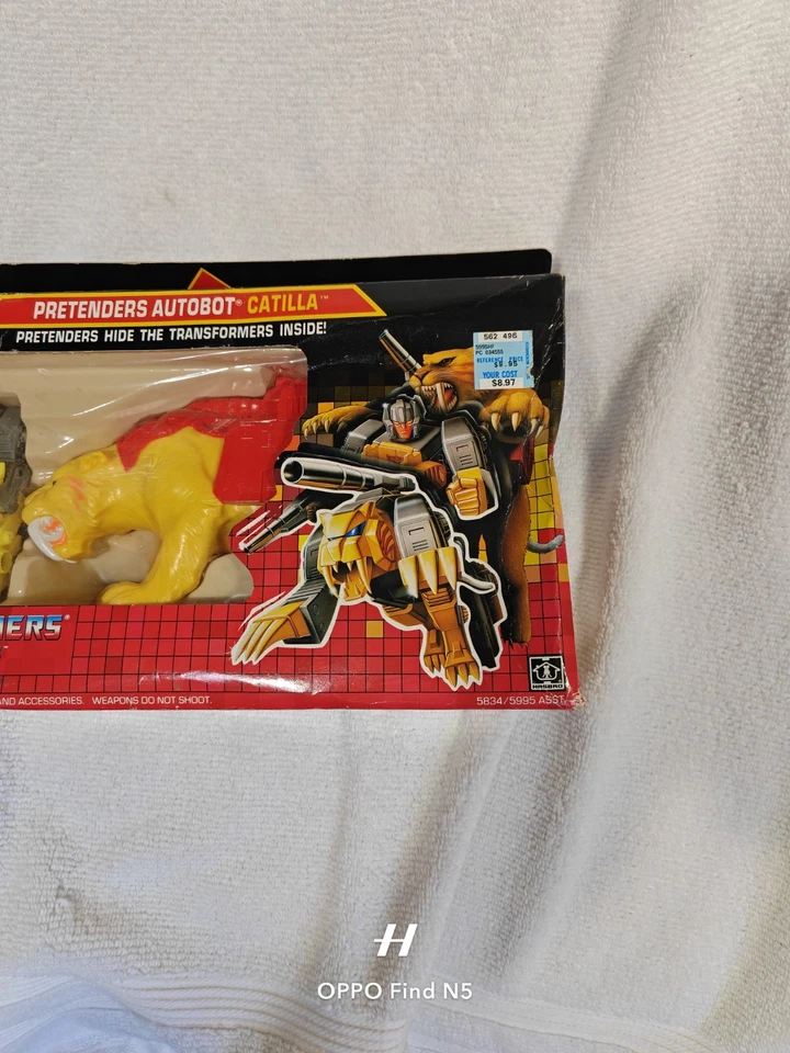 Transformers G1 Pretenders Catilla - Image 4 of 4