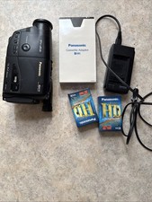 Panasonic VHS-C Camcorder  90er Sammlerstück mit Zubehörpaket  