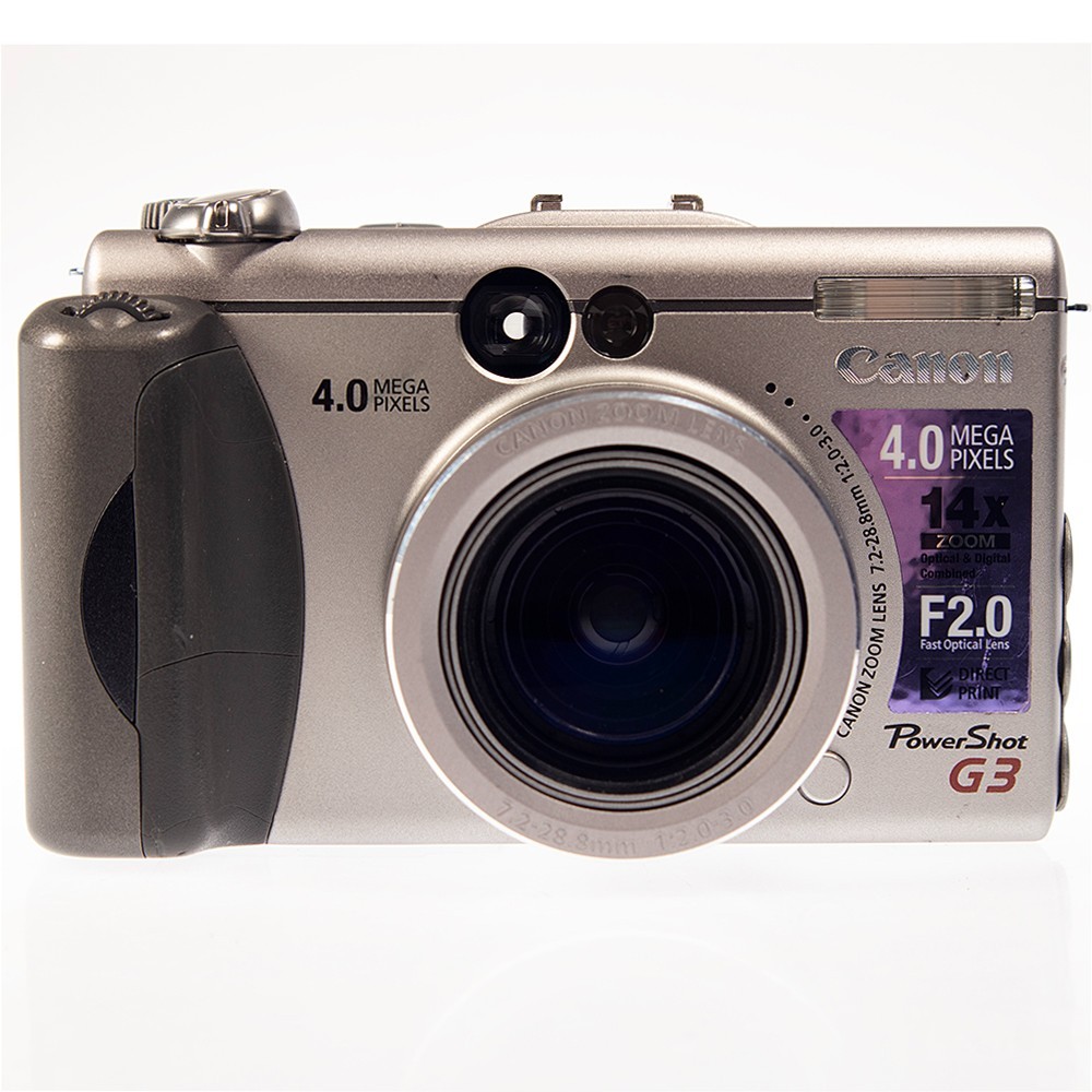 Power Shot G3 DIGITAL CAMERA 32MBCFプレゼント CANON PowerShot G3 Digital Camera - Tested - Excellent Condition