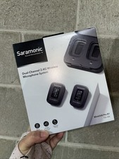 Saramonic Blink500 Pro B1 TX RX Black Dual Channel Wireless Clip-On Mic System