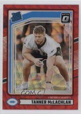 2024 Donruss Rated Rookie Optic Preview Red Wave Prizm Tanner McLachlan 05gv