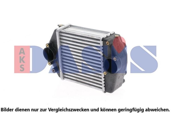 LadeluftkÜHler AKS Dasis 117002N FÜR Mazda Intercooler TurbokÜHler-image