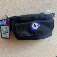 NOS Vintage 80s Quality Camera Camera Accessories Black FANNY PACK