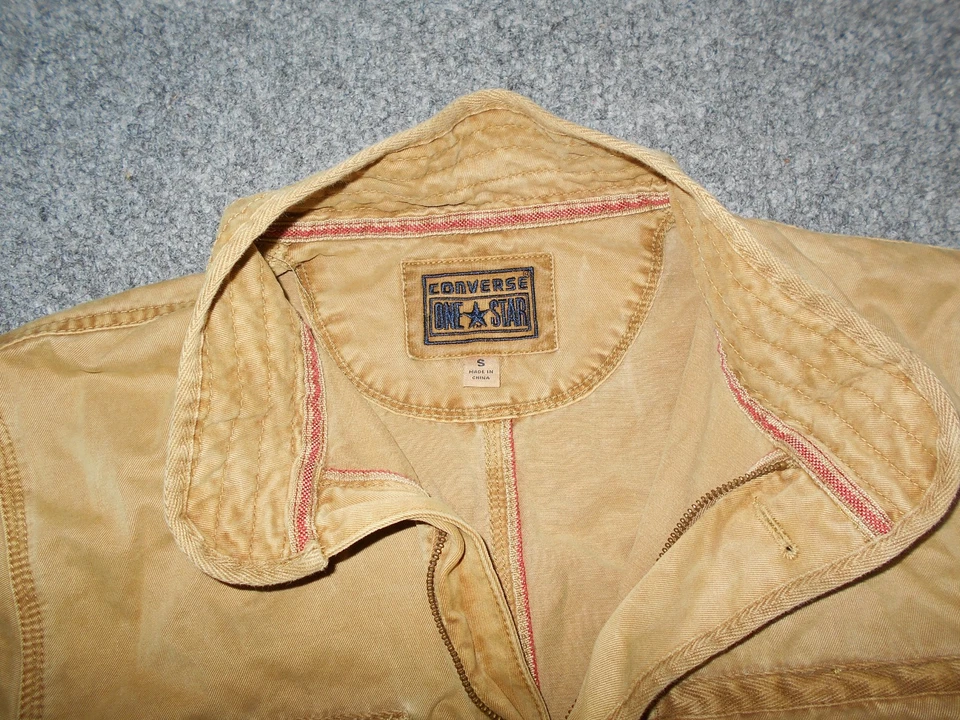 CHAQUETA CONVERSE ONE STAR DE COLECCIÓN ERA 2005 PARA HOMBRE PEQUEÑA TOSTADA SAFARI ALGODÓN             Foto 2 de 3
