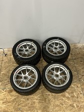 Porsche 991 GT3 Cup Car Wheel Set 10.5x18-ET28 And 12x18-ET53 Used With Wet Tire