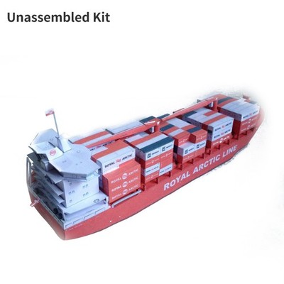 DIY 1:400 Danish Container Ship Mary Arctica Paper Ship Paper Model Craft