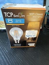 TCP Smart Wi Fi 7W Classic Filament LED Light Bulb BC/B22 Fitting (Warm White)