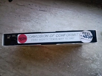 Corrosion Of Conformity COC C.O.C. Hard Rock Music VHS Video Tape Concert Show