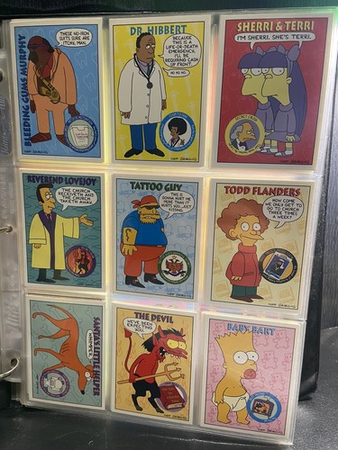 *RARE* LIMITED TIME* the simpsons trading cards Bulk Lot ,90s Amazing Condition - Picture 9 of 10