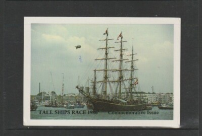 Postkarte - ''Georg Stage'' Danish Tall Ship at 1986 Tall Ships Race