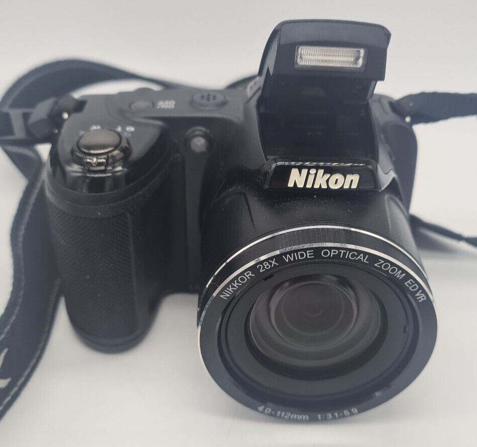 Nikon Coolpix L340 Digital Camera 20.2 MP Nikkor 28x Wide Optical Zoom
