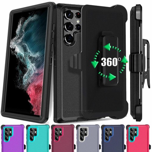 Custodia resistente antiurto per Samsung Galaxy S24 Ultra S23 Plus S22 S21 cover - Foto 1 di 52