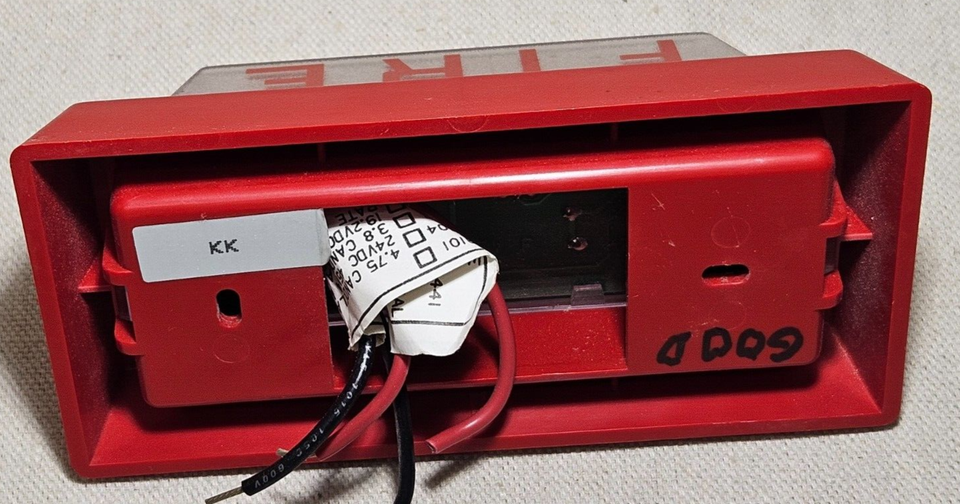 Vintage Simplex 4904-9103 Fire Alarm Strobe | eBay