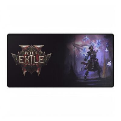 Path of Exile II Wizard Desk Mat / Mouse Pad   31.5''x15.5'', Gaming & Office