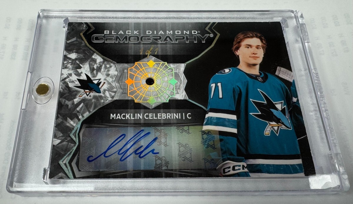 その他 UD Bob Knight auto 25 auto HOT MACKLIN CELEBRINI 2024-25 UD BLACK DIAMOND GEMOGRAPHY DIAMOND