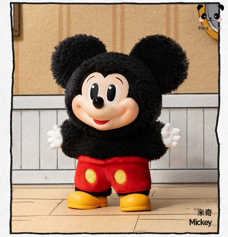 【値下げ中】POPMART Disney Mickey Family ぬいぐるみ POPMART Mickey Family Cute Together Keychain Series Pendant