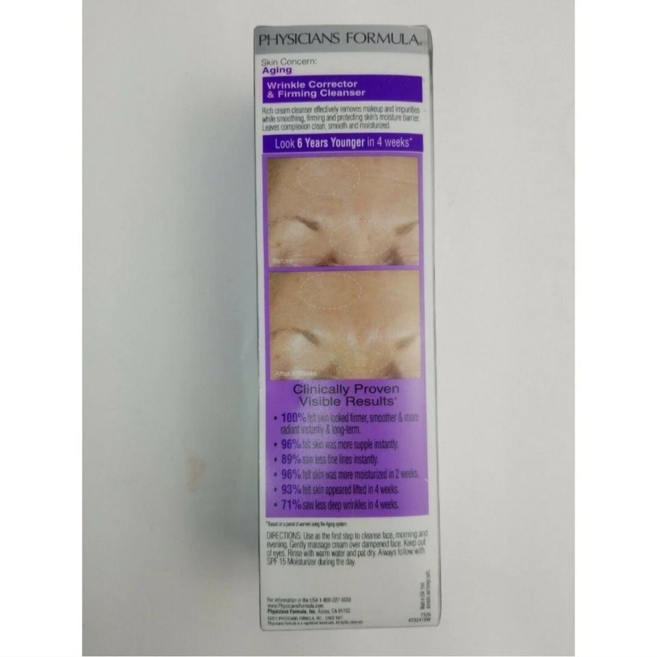 Physicians Formula Wrinkle Corrector & Firming Cleanser Formula RX 101 AntiAging - Image 4 of 4