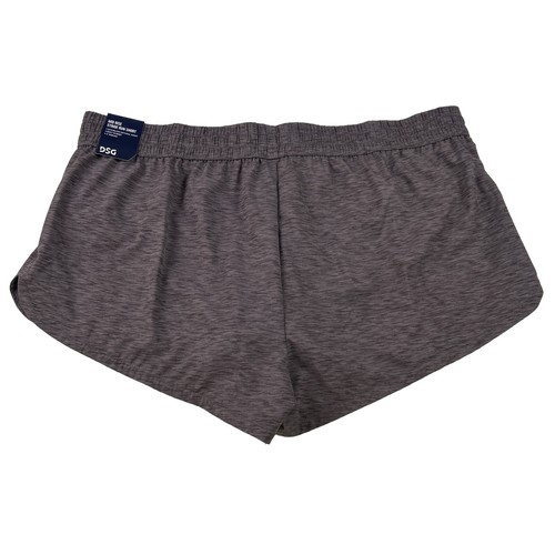 DSG Stride Women's 3" Athletic Run Shorts Built-In Liner Mid Rise Gray Size 2XL - Picture 2 of 9