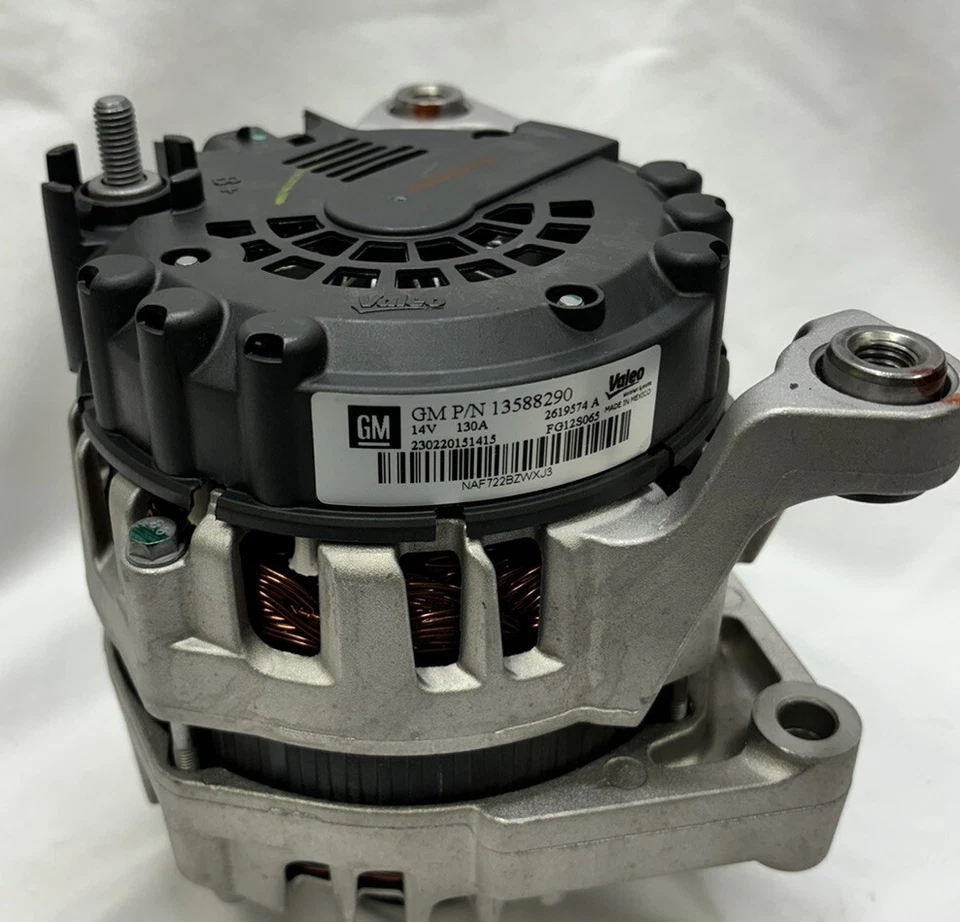 Alternador Valeo genuíno Chevrolet Cruze 1.4 L 2012-2016 - GM OEM 13588290 - Imagem 2 de 4