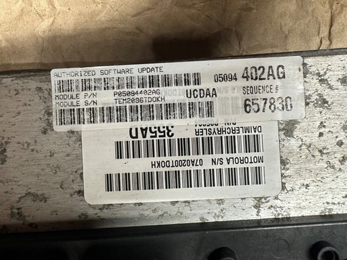 2007 Ram 5.7L AT Engine Computer P05094402AG "Your VIN PROGRAMMED" ECM PCM ECU - Bild 4 von 7