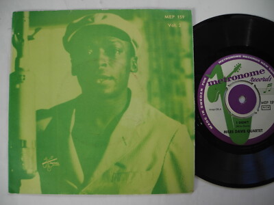 MILES DAVIS I Didn't / A Gal In  Calico EP 45 7'' 1955 Sweden MEP 159 VG+ 