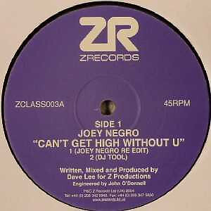 Joey Negro / Sessomatto - Can't Get High Without U / I'm Back (12'')