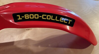 1-800-COLLECT SX MX FRONT FENDER DECAL GRAPHICS STICKERS 125 250