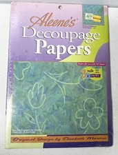 FIELD OF FLOWERS Decoupage Papers by Aleene's NEW NBL08A