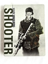 Shooter 2007 4K Steelbook No Discs, No Digital , Mark Wahlberg, Like New