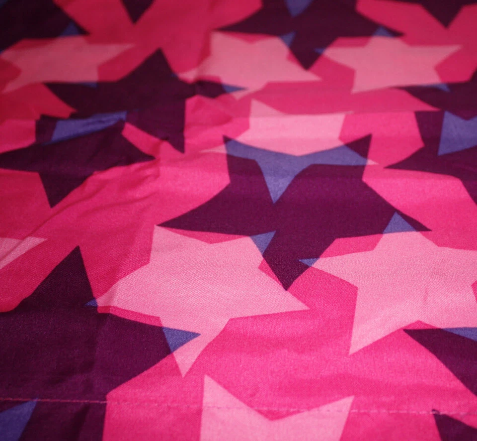 7 Peças - Edredom Reversível Circo ROCK STAR + Fratas + Conjunto de Lençóis - Roxo - COMPLETO - Imagem 4 de 4