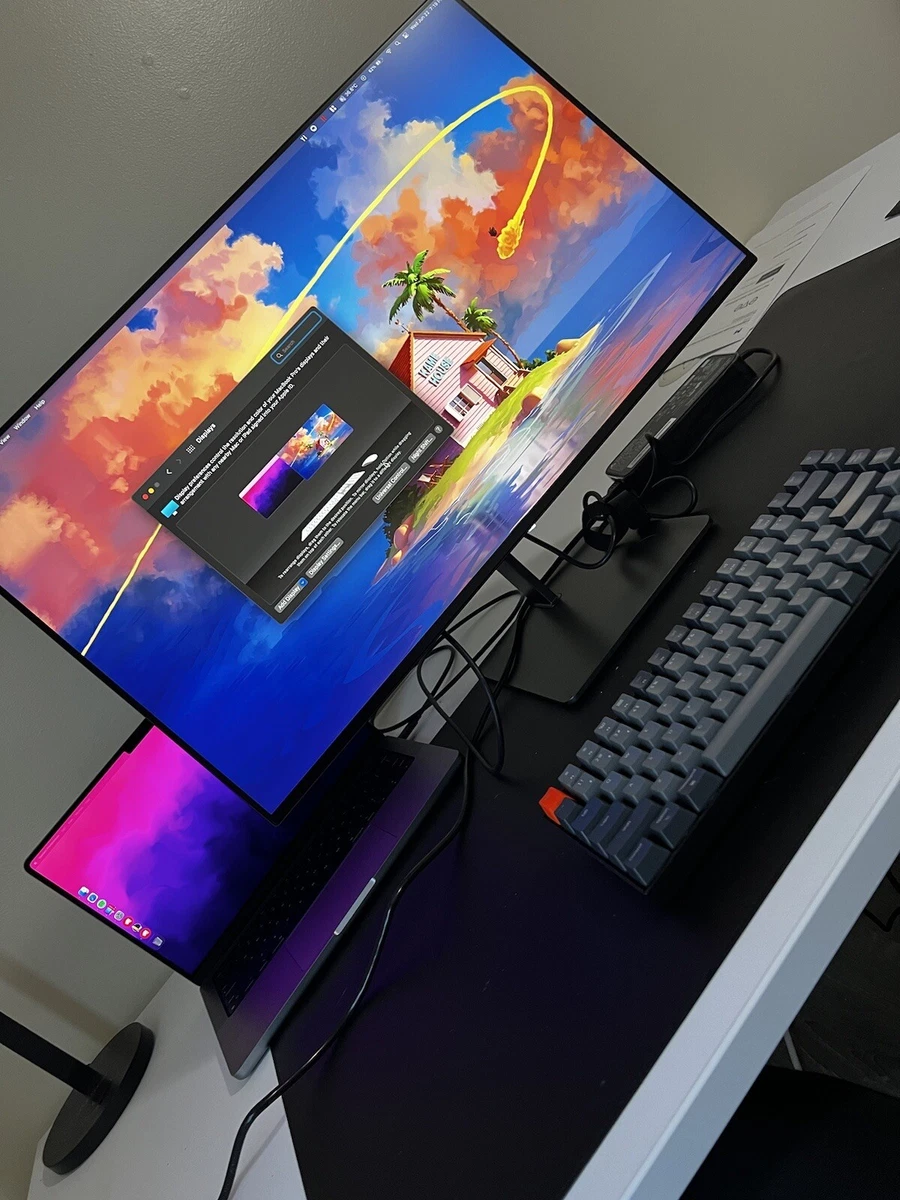 Dough (Eve) Spectrum 4k 144hz Monitor (Matte) + Stand