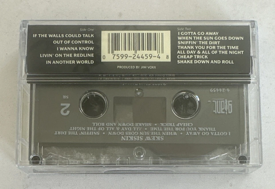 Skew Siskin - Self Titled - Cassette Tape Heavy Rock / Metal Ex / M Condition - Imagen 3 de 4