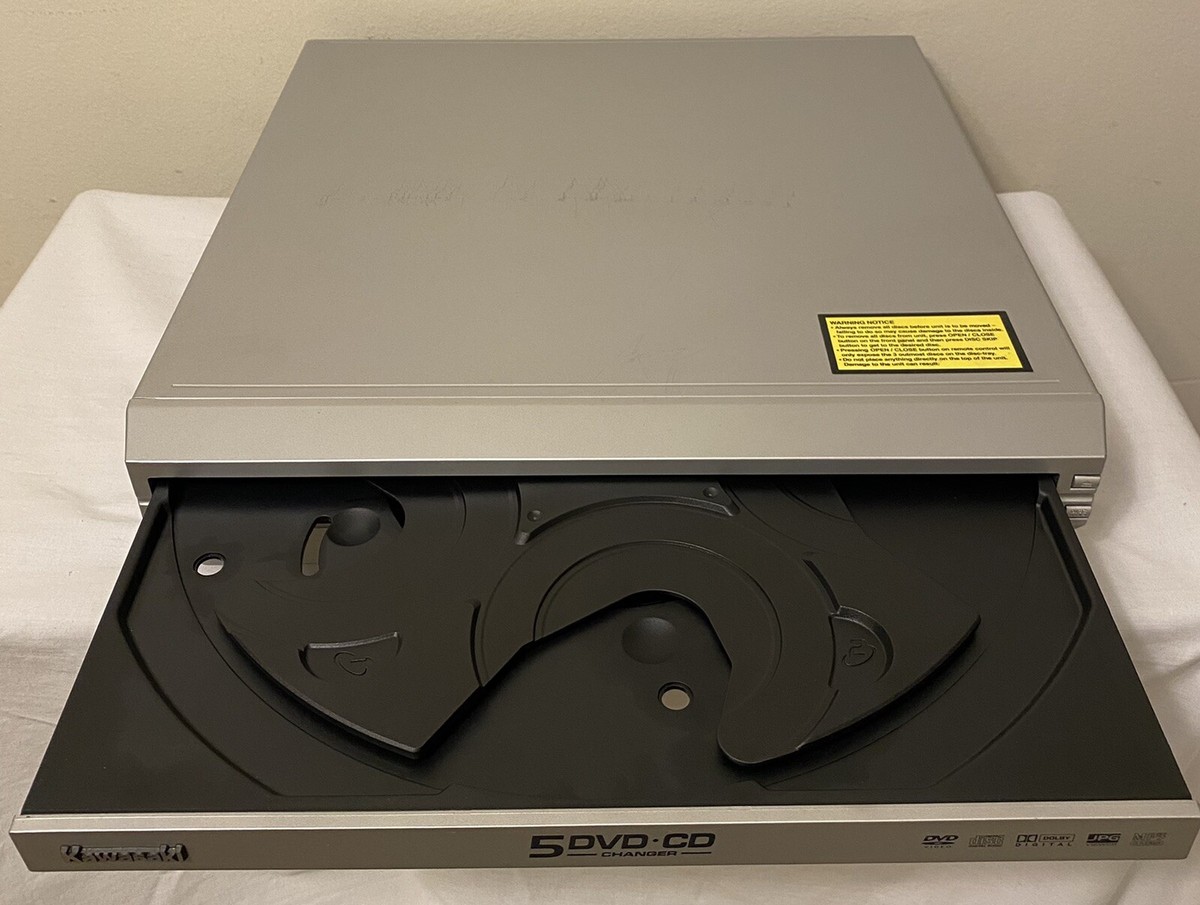 Begin 【CD＋DVD】 Kawasaki SVP500 5-Disc DVD/CD Changer Digital Video DVD Player | eBay
