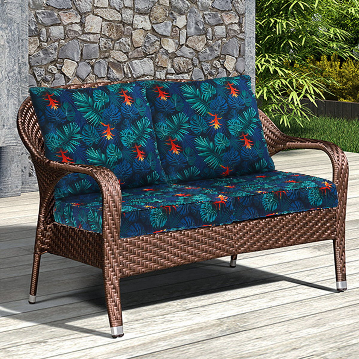 Coastal Collection Outdoor Deep Seat Loveseat Cushion Set Baltic For Sale Online Ebay