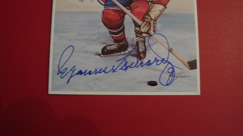 Gordie Howe AUTOGRAPH 3x5 HOF Legends of Hockey #09108 Colour Photo Certified - Picture 10 of 11
