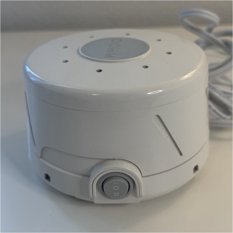 Dohm White Noise Machine Sleeping Aid, White, Small, Model M1DSUSWH