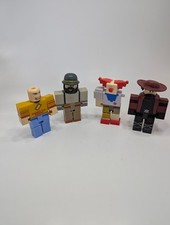 Roblox Toys Lot Action Figures *No Codes* & Parts Lot of 4