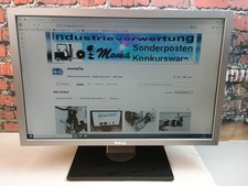 DELL P2210f 22 Zoll PC-Monitor 1920x1080 FHD Schwarz Silber 22" Bildschirm