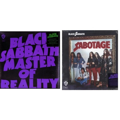 Black Sabbath - Sabotage (180G) & Master Of Reality (180G) [New LP Vinyl Bundle]