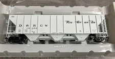 ExactRail Platinum HO EP-80195-6 PS-2CD 4427 Covered Hopper D&RGW #15055 NOS!