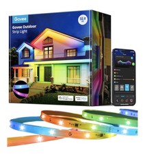 Govee Outdoor Multicolor LED Light Strip 32.8 ft Smart Waterproof Alexa Google