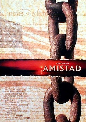 Steven Spielberg AMISTAD Originalplakat EA von 1997 gerollt