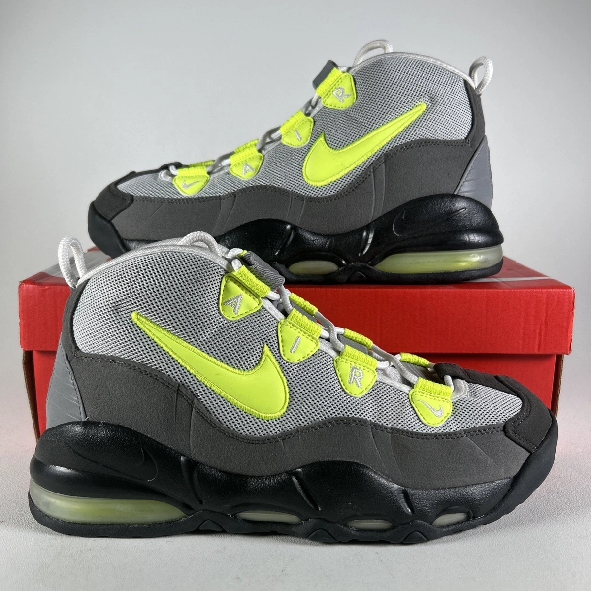 Nike Air Max Uptempo '95 QS Dark Pewter Volt for Sale